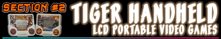 Section #2: LCD Electronic Handhelds (Tiger)