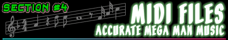 Section #4: Accurate Mega Man MIDIs